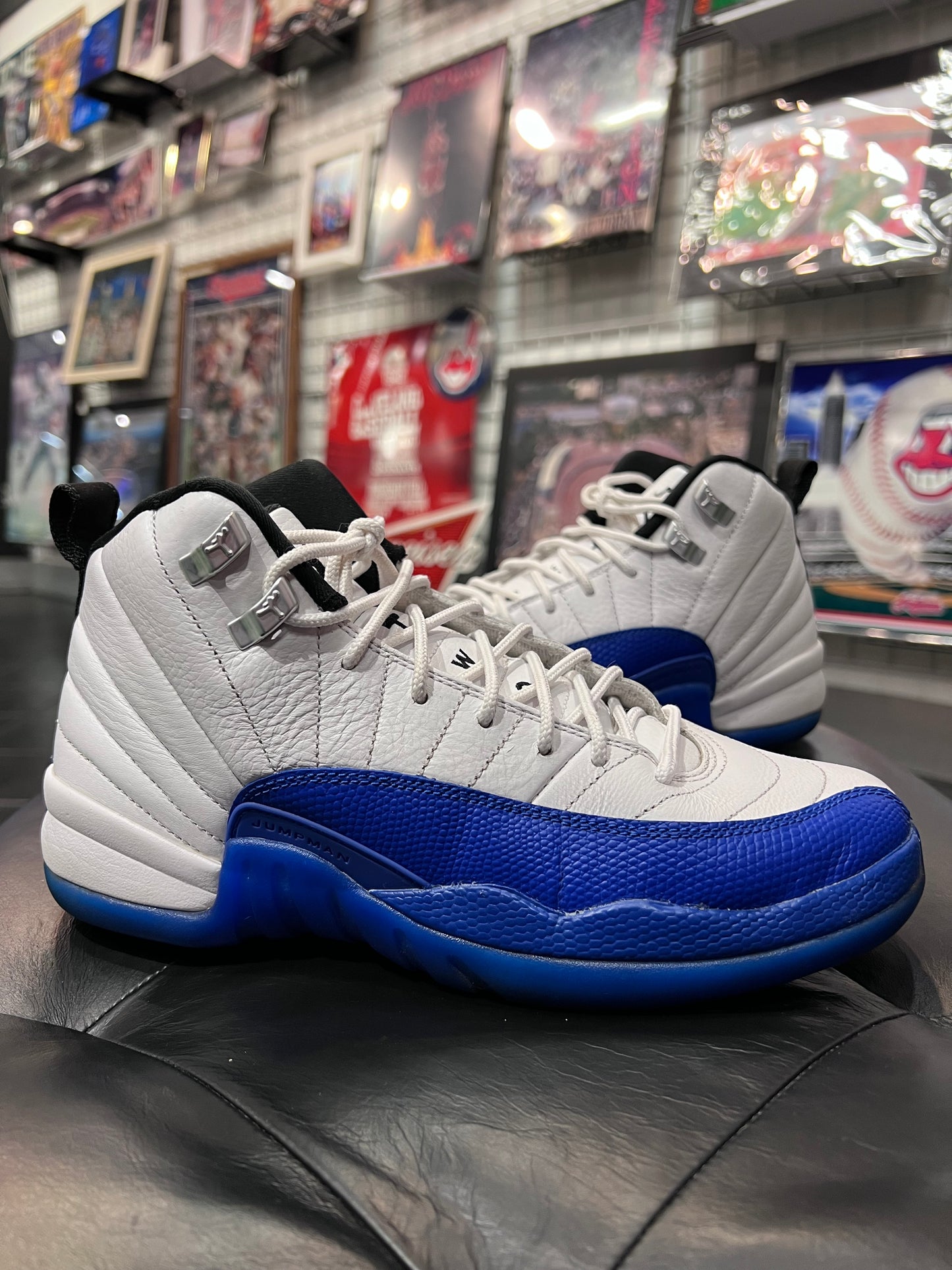 Gradeschool Air Jordan 12 Blueberry Size 6.5y