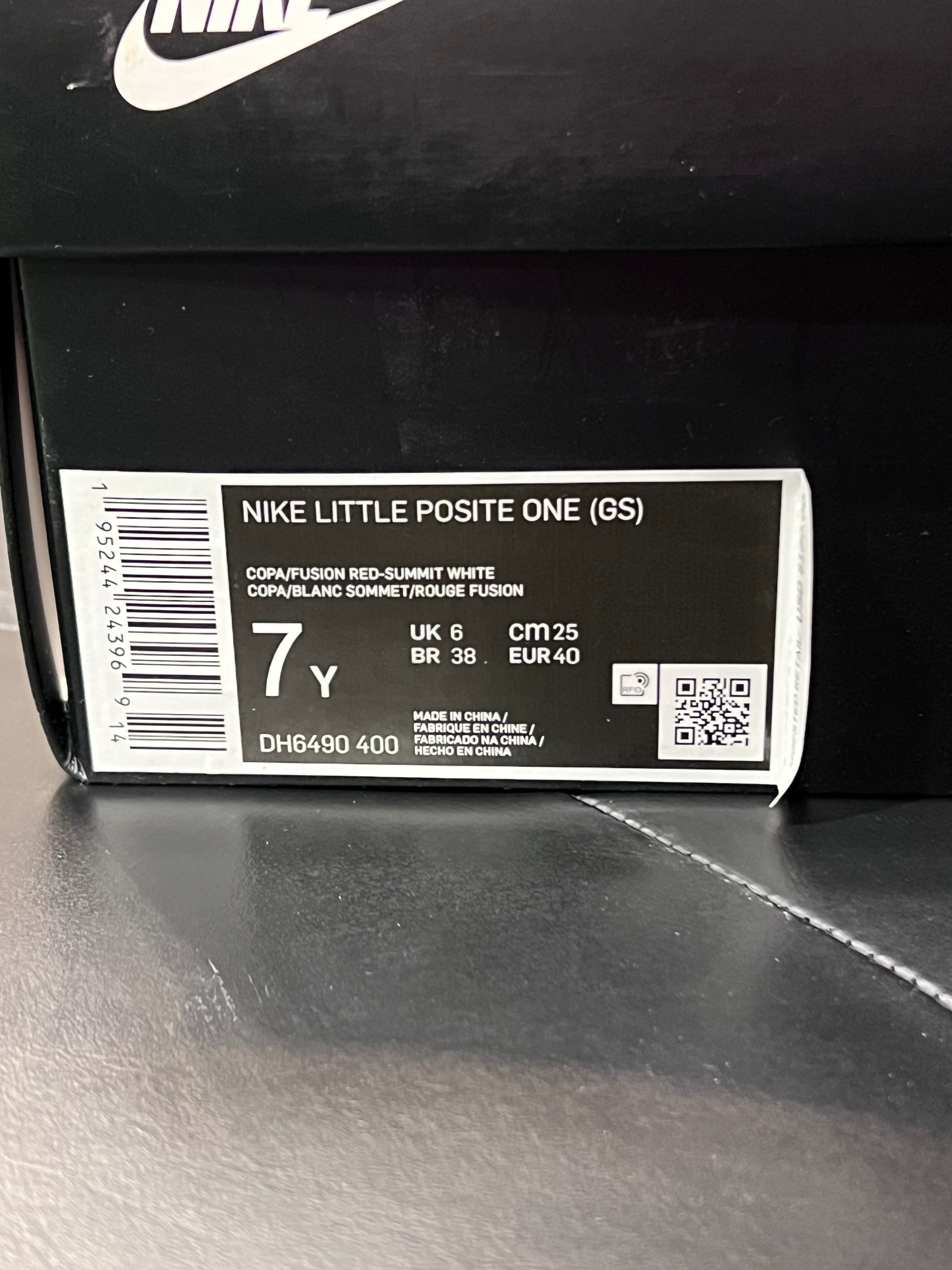 Gradeschool Nike Little Posite Foamposite Mixtape Size 7y