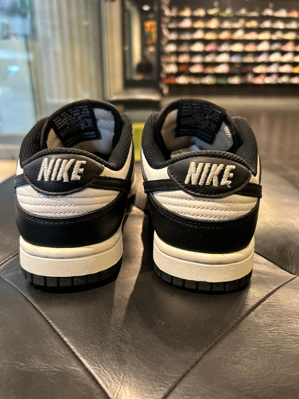 Nike Dunk Low Black White Size 6 Women’s Shoes