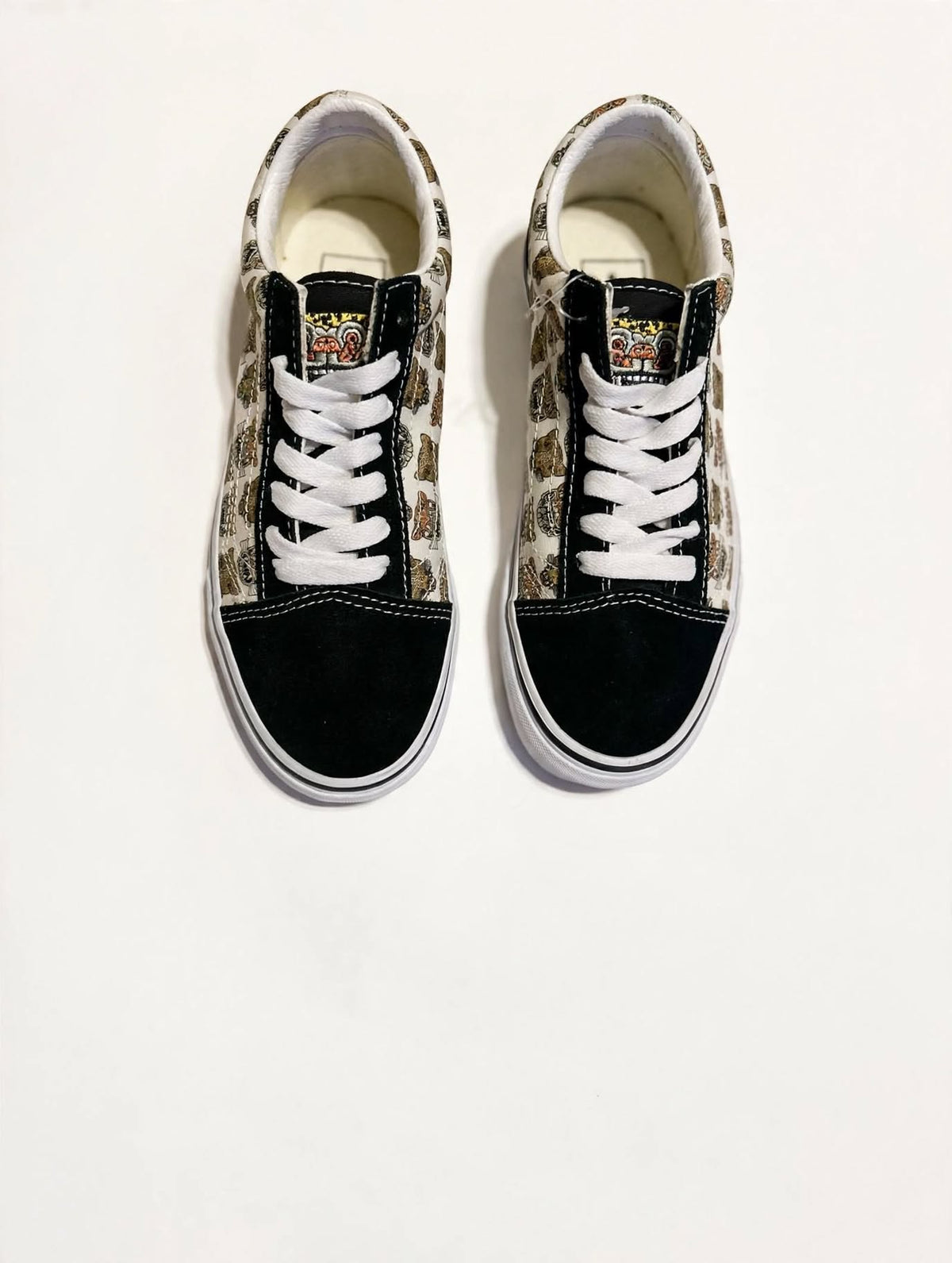 Vans Old Skool Tiger Print Mens 4 Womens 5.5 Desert Snake 507698 NWOT Animal