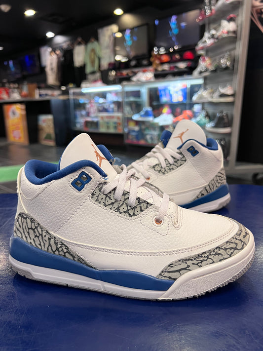 Gradeschool Air Jordan 3 Wizards Size 2y