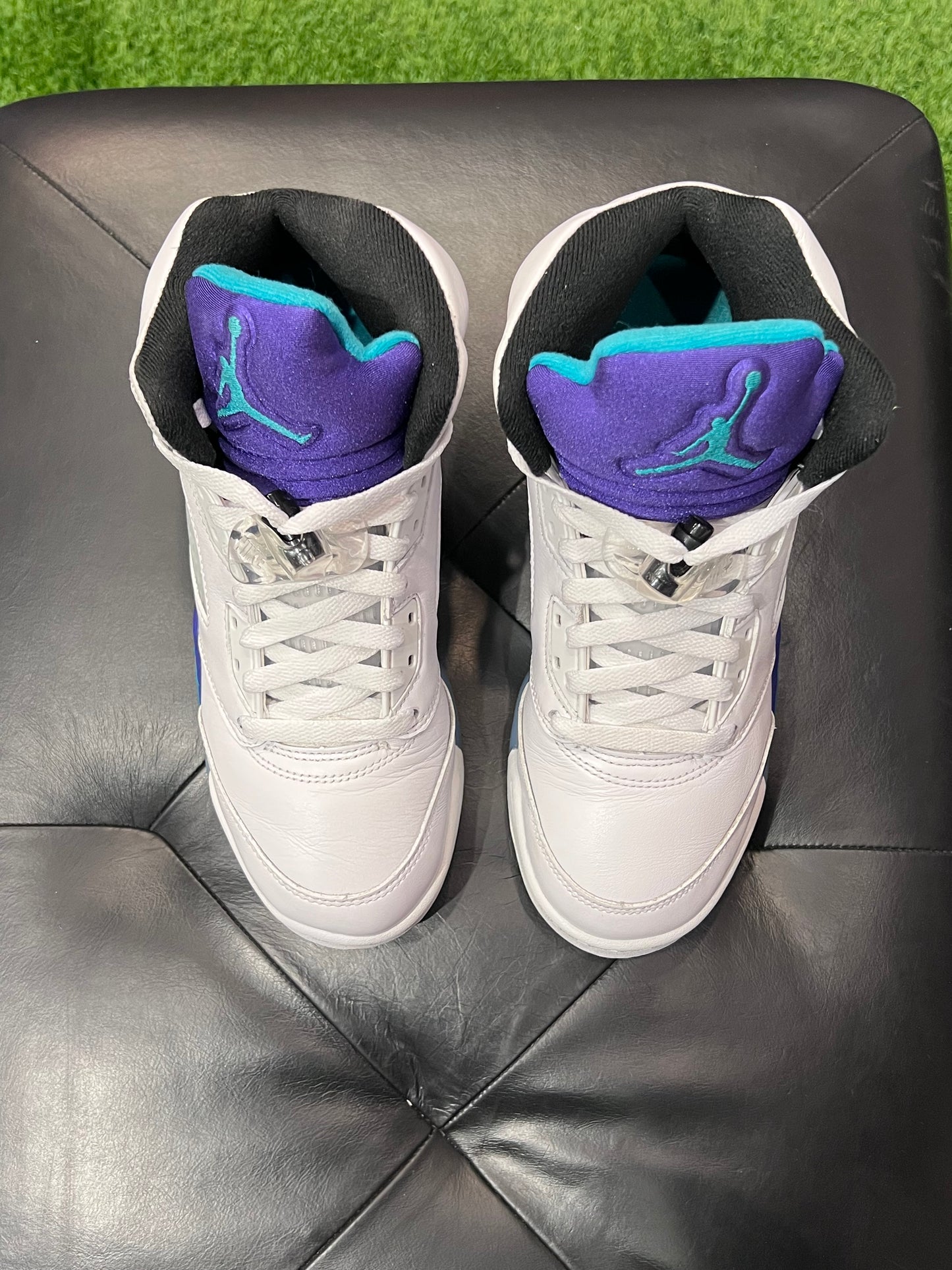 Gradeschool Air Jordan 5 Grape Size 6.5y