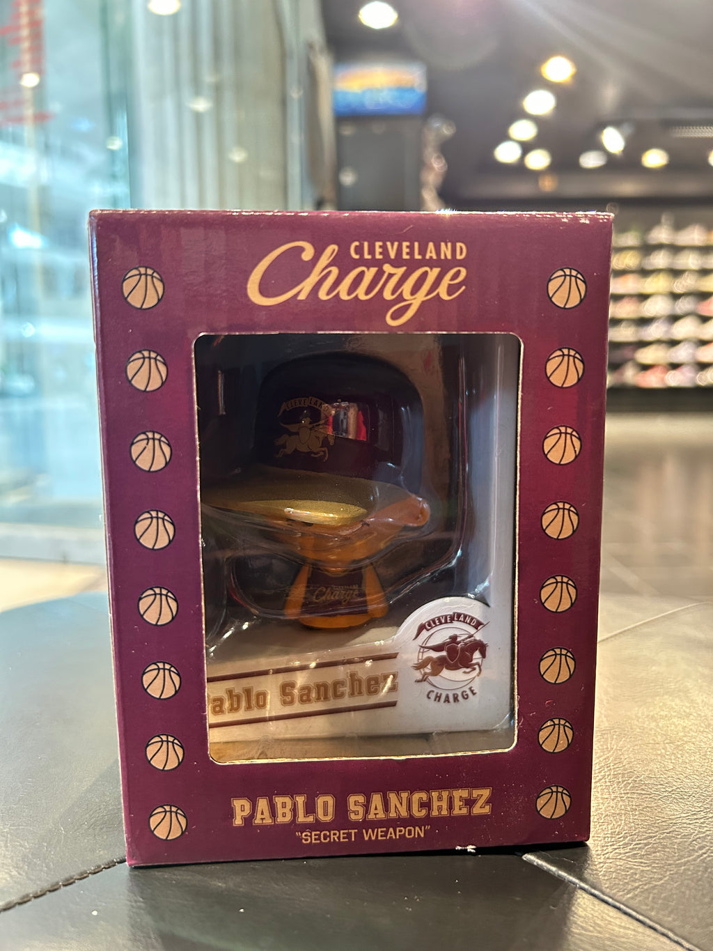 Cleveland Charge Pablo Sanchez “Secret Weapon” Bobble Head