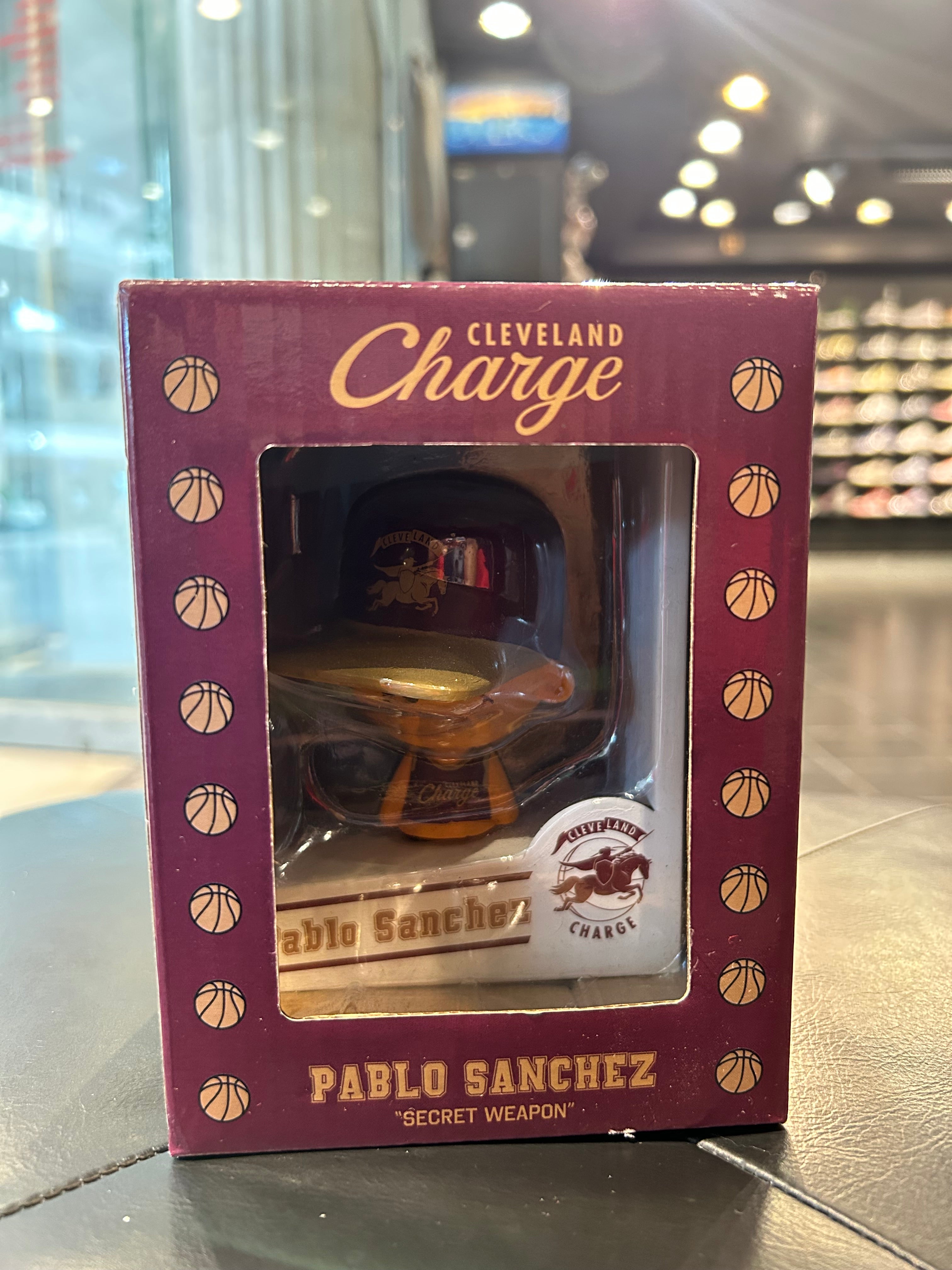 Cleveland Charge Pablo Sanchez “Secret Weapon” Bobble Head