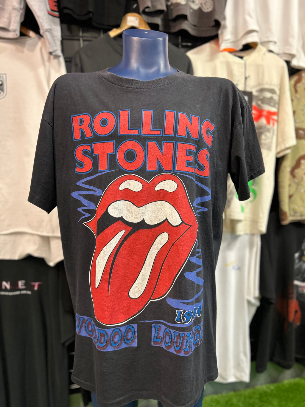 Men's Vintage 1994 Rolling Stones Voodoo Lounge Tour Tee