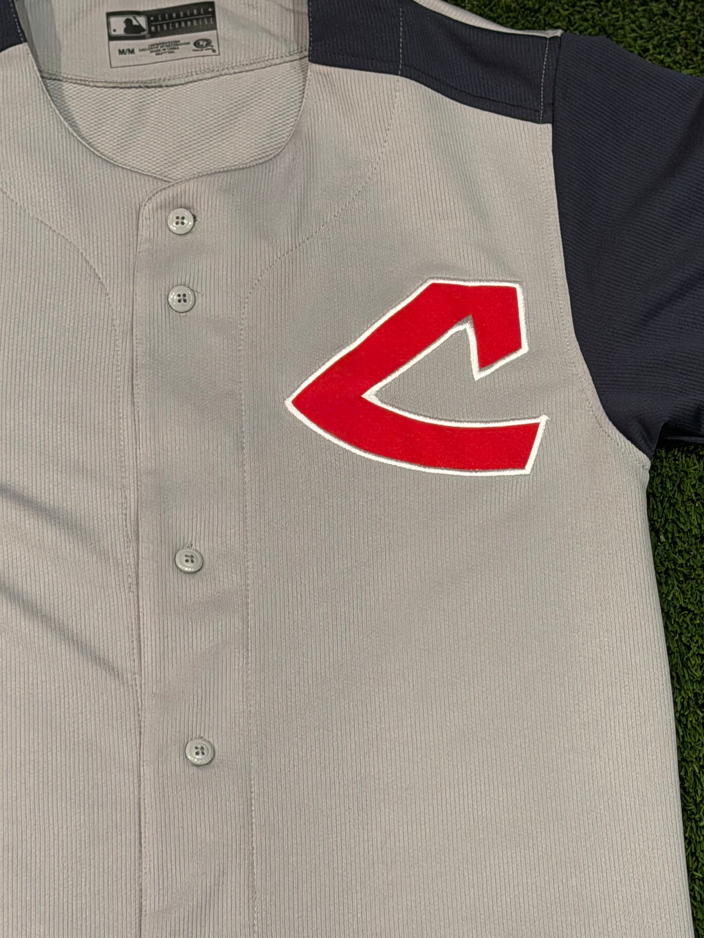 Cleveland Indians True Fan Retro Baseball Jersey Size Medium