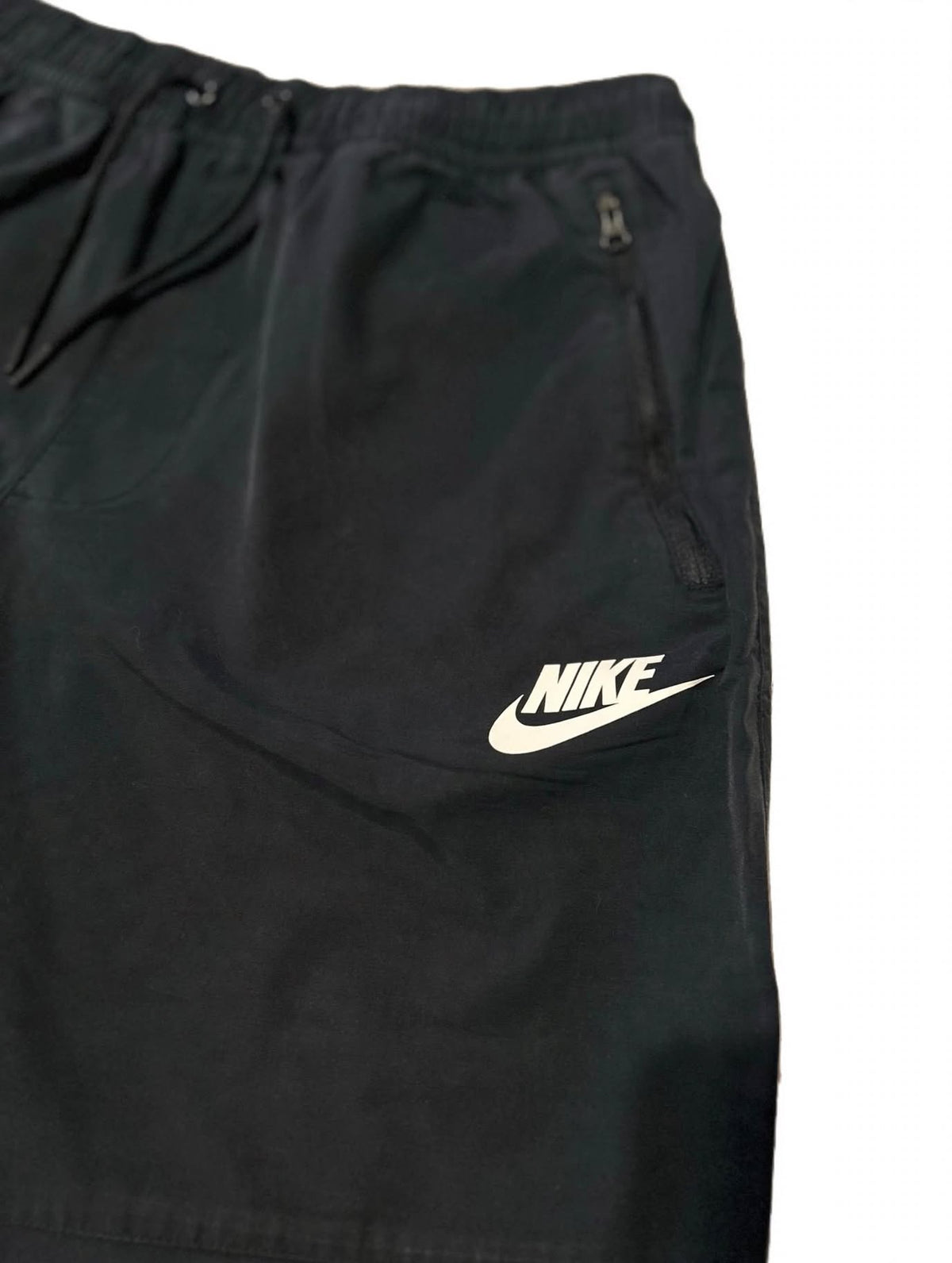 Nike Sportswear Woven Pants Black White 831853 Large L 883153933735 Excellent