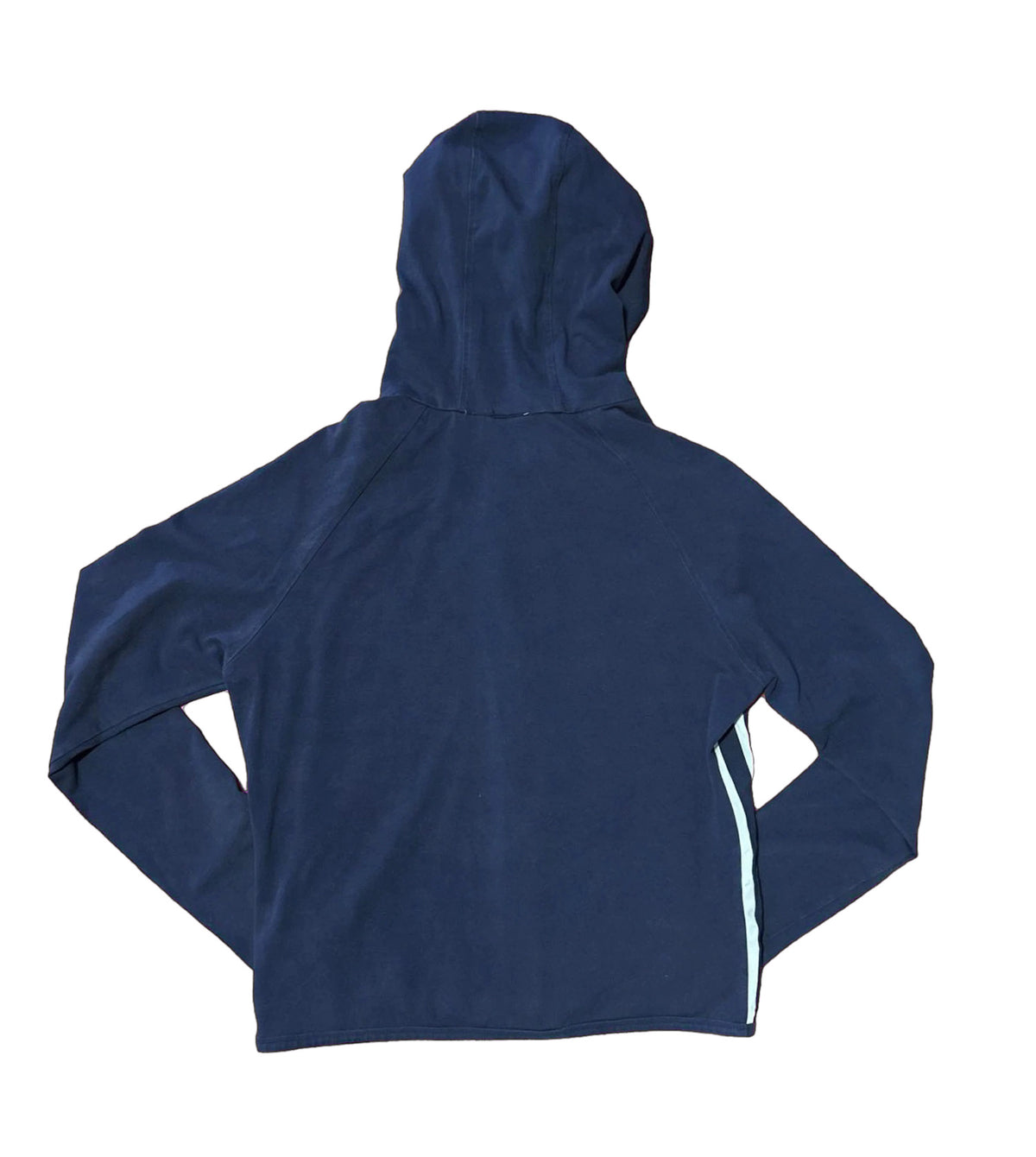 Cleveland Indians Hoodie Womens M Chief Wahoo Navy White Zip Concepts