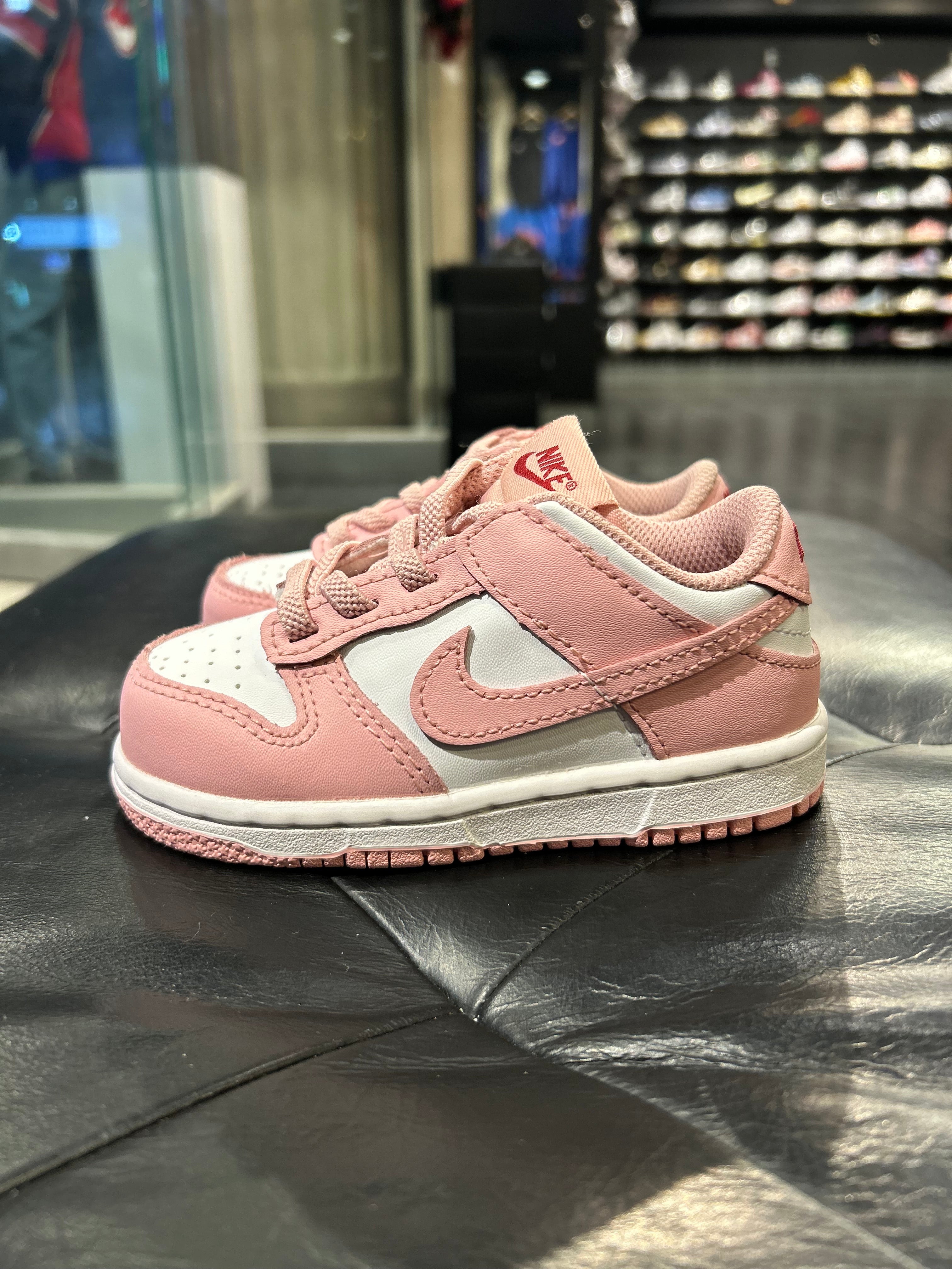 Baby Girls Nike Dunk Low size 7c Toddler shoes
