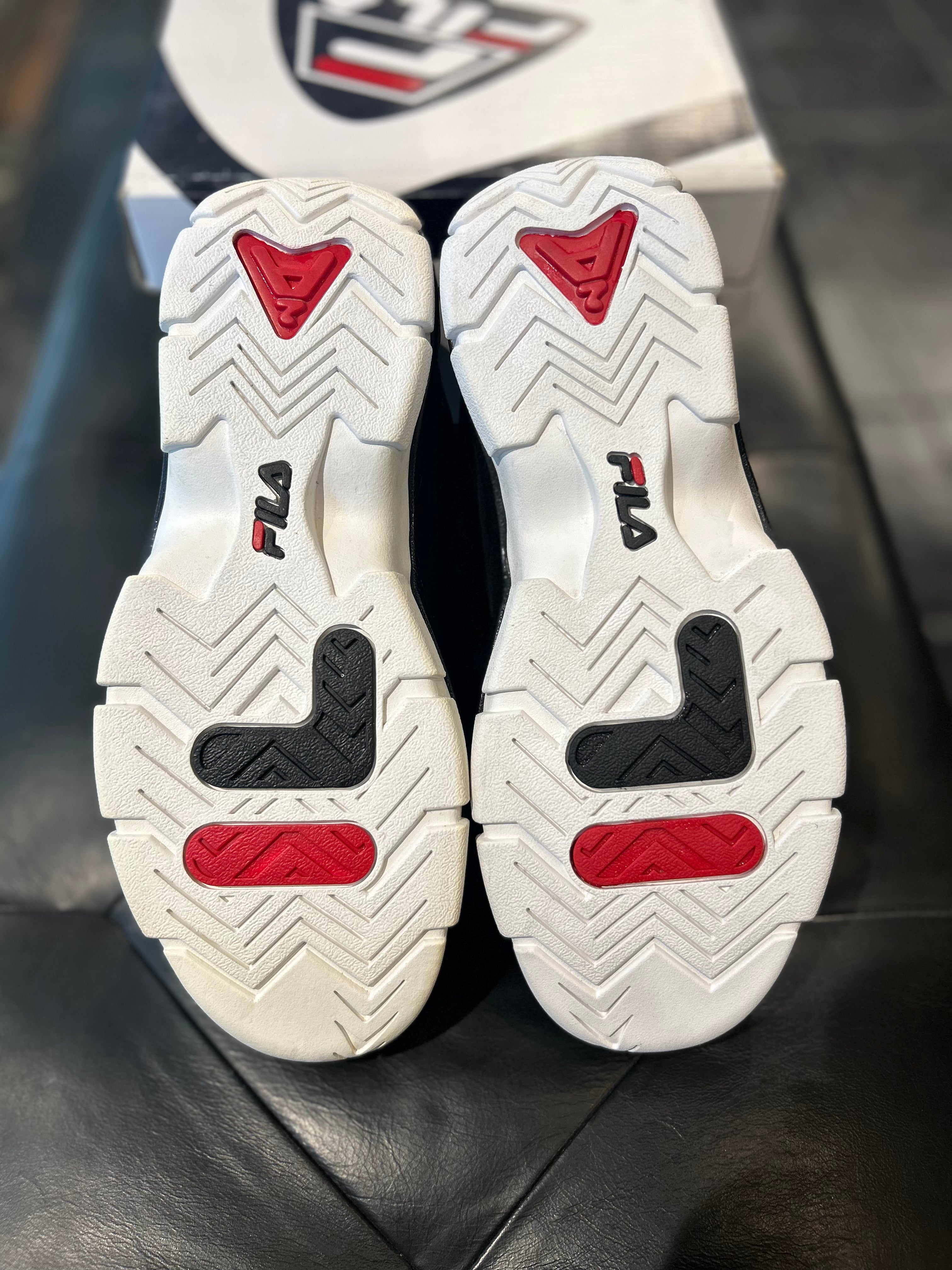 Fila Grant Hill 96 Black Size 8 Men Shoes