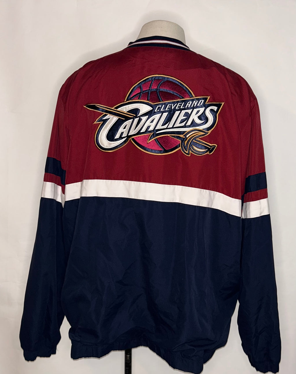 NBA Cleveland Cavaliers Retro Pullover Jacket Size XXL