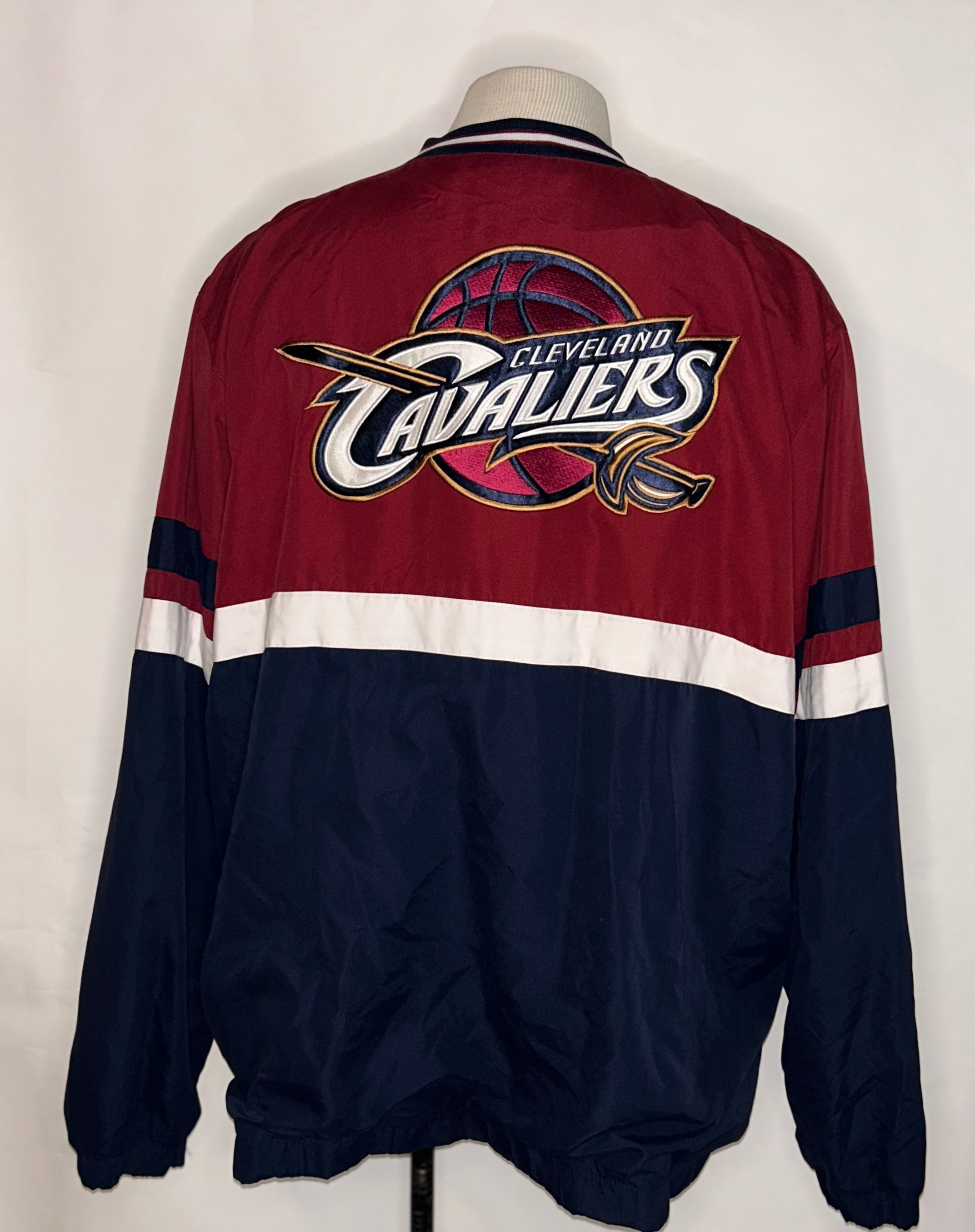 NBA Cleveland Cavaliers Retro Pullover Jacket Size XXL