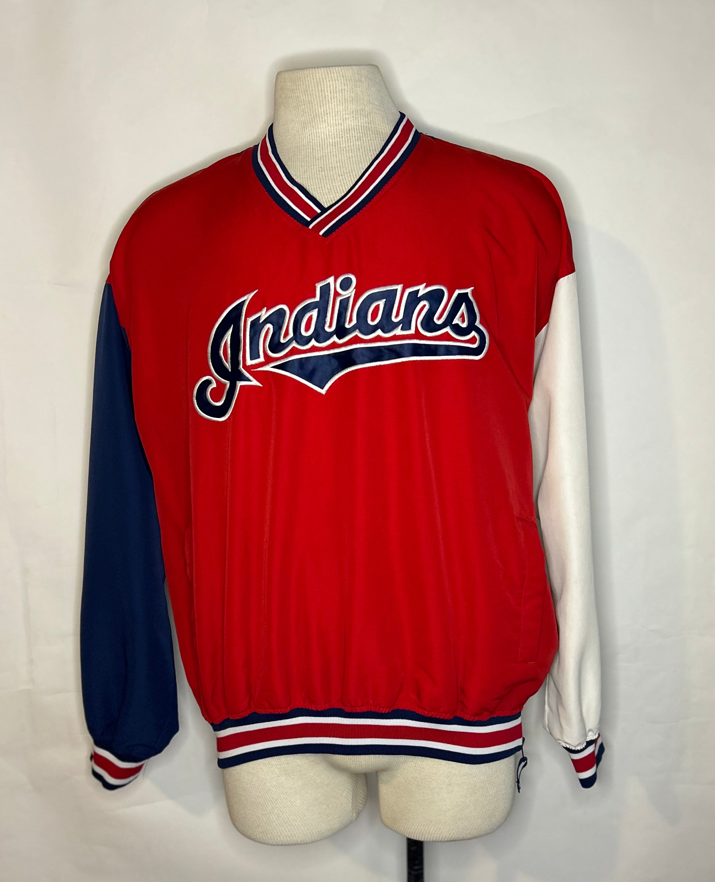 Starter Cleveland Indians Jacob’s Field Pullover Jacket Size XL
