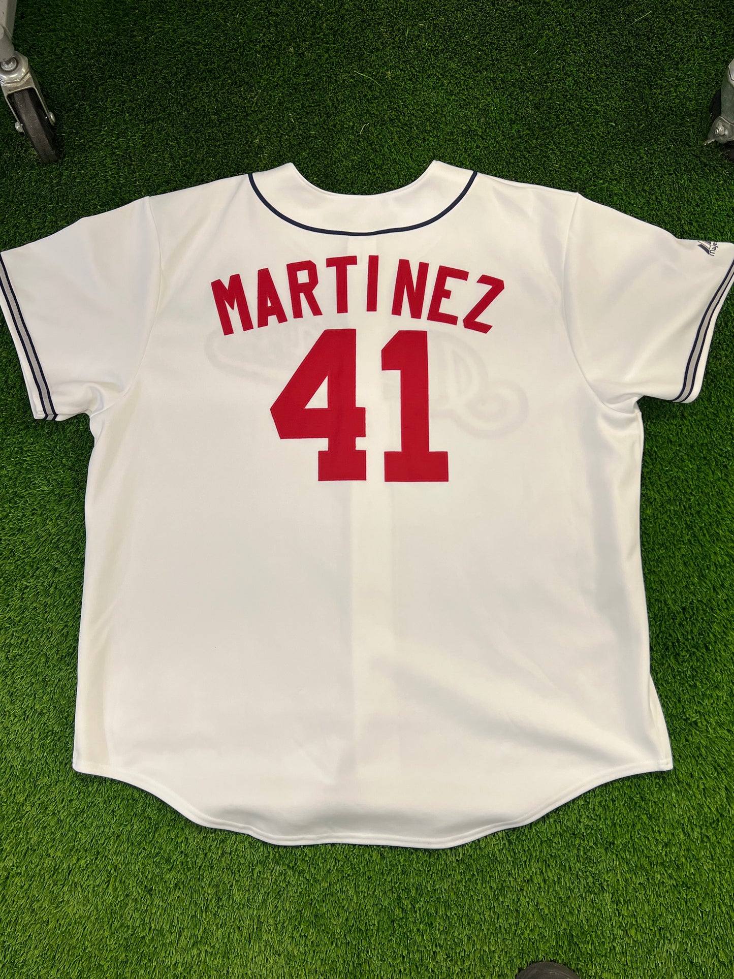 Men’s Vintage Cleveland Indians Martinez Jersey Size 2XL