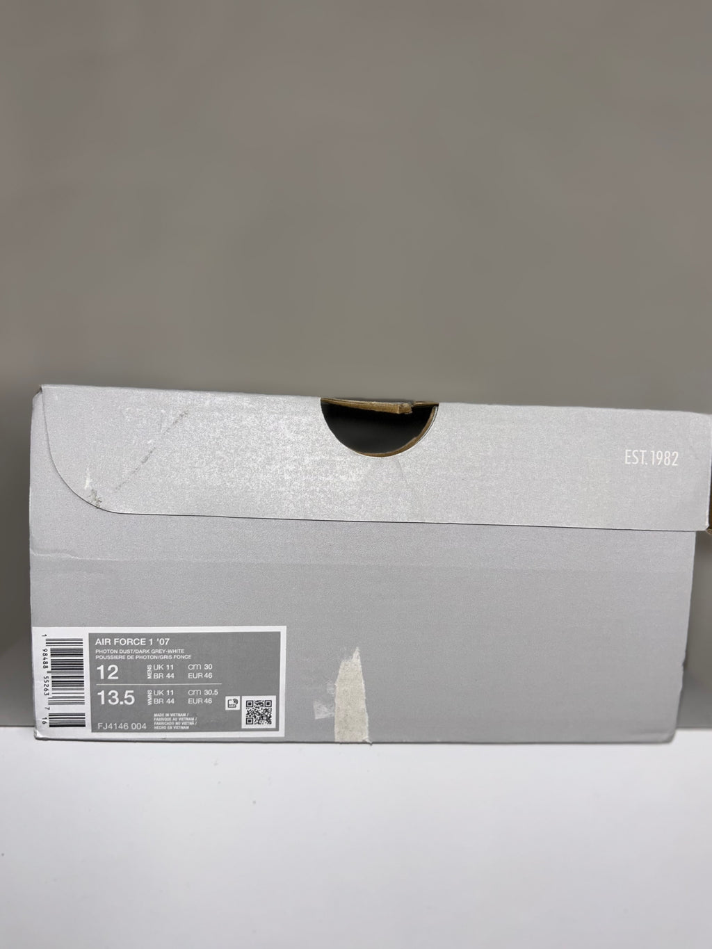 Nike Air Force 1 Low Dark Grey Size 12 Men’s Shoes Brand new