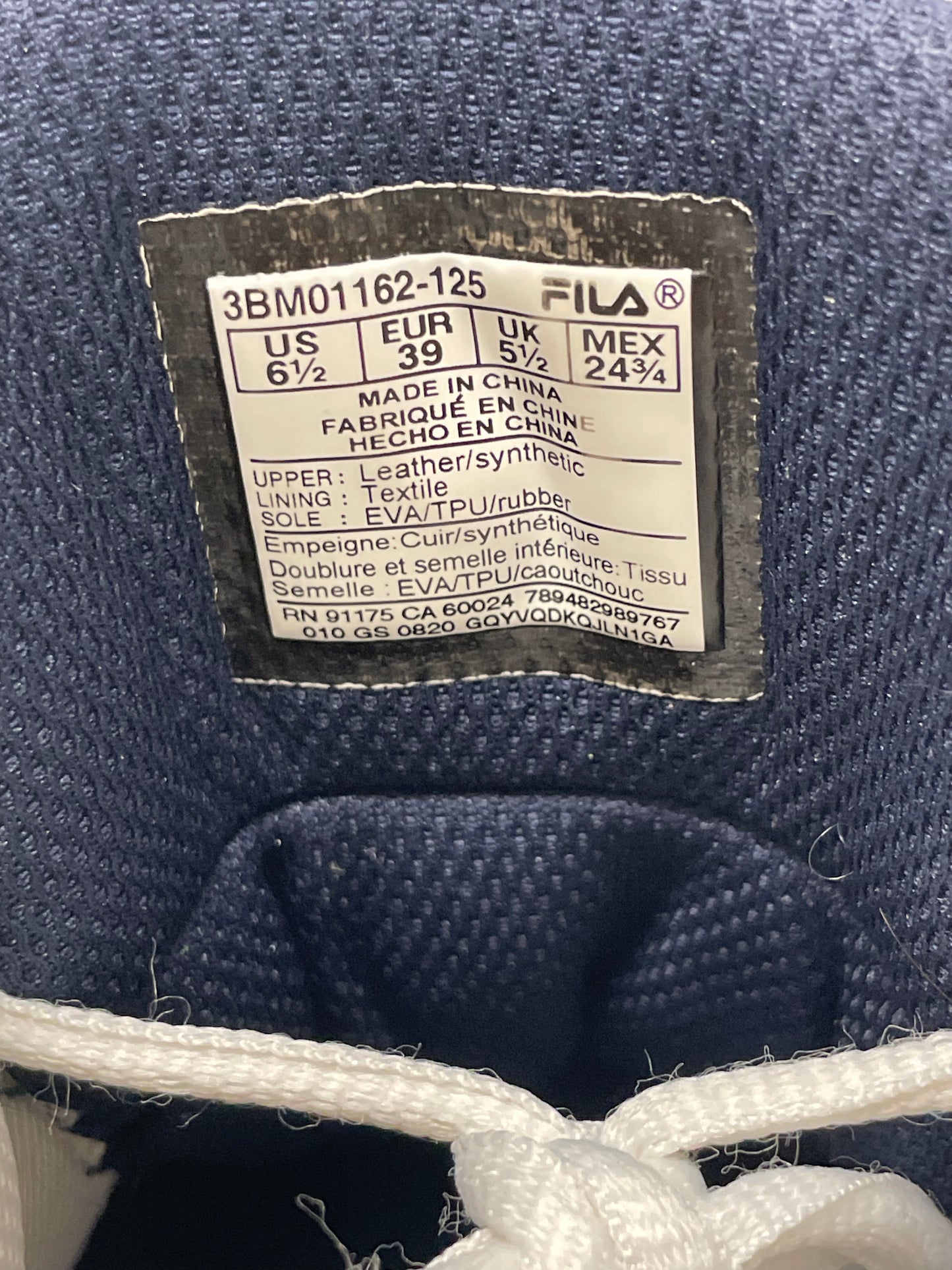 Fila Grant Hill 96 Size 6.5 Men Shoes