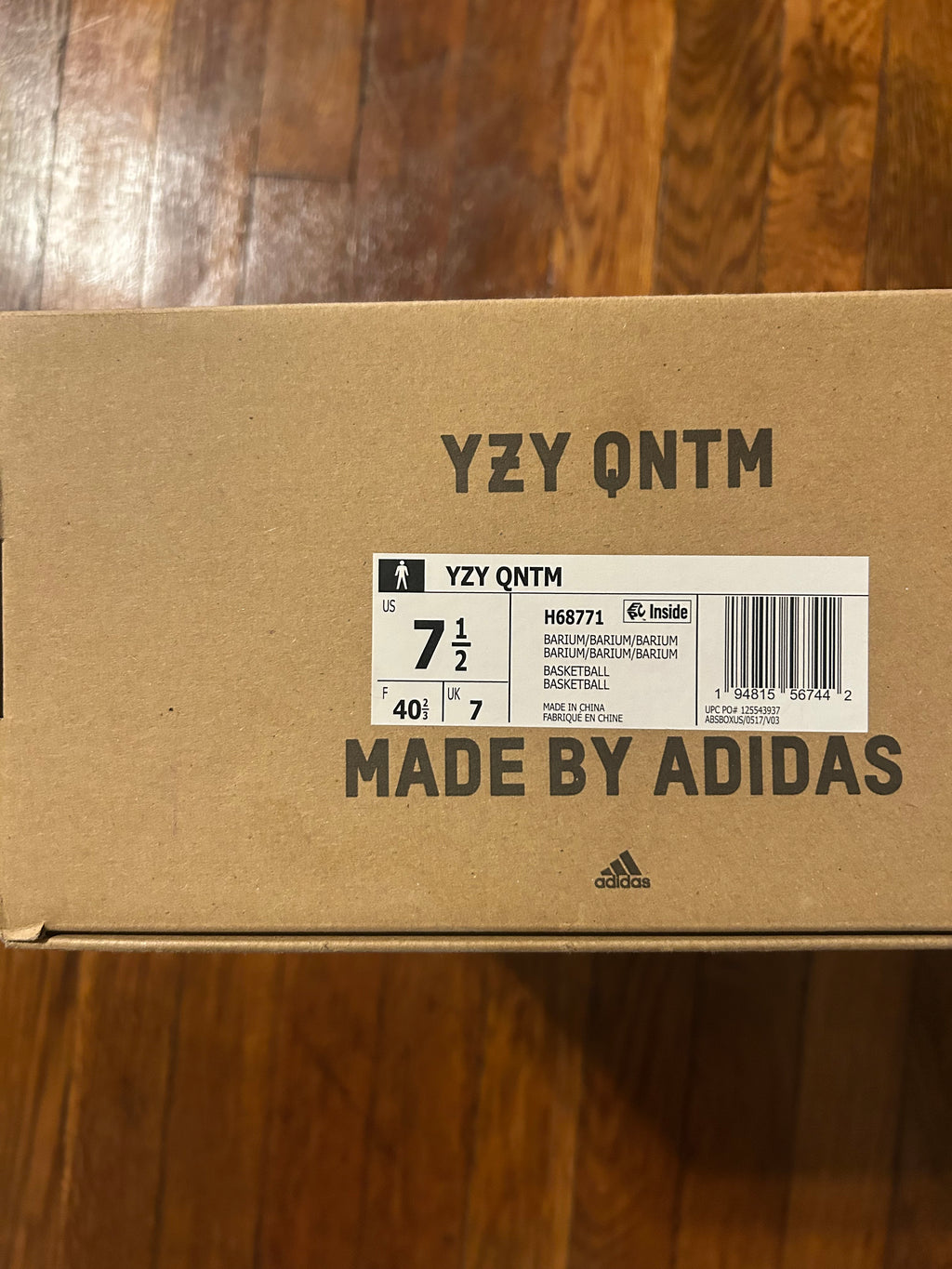 Adidas Yeezy Quantum Size 7.5 Men Shoes