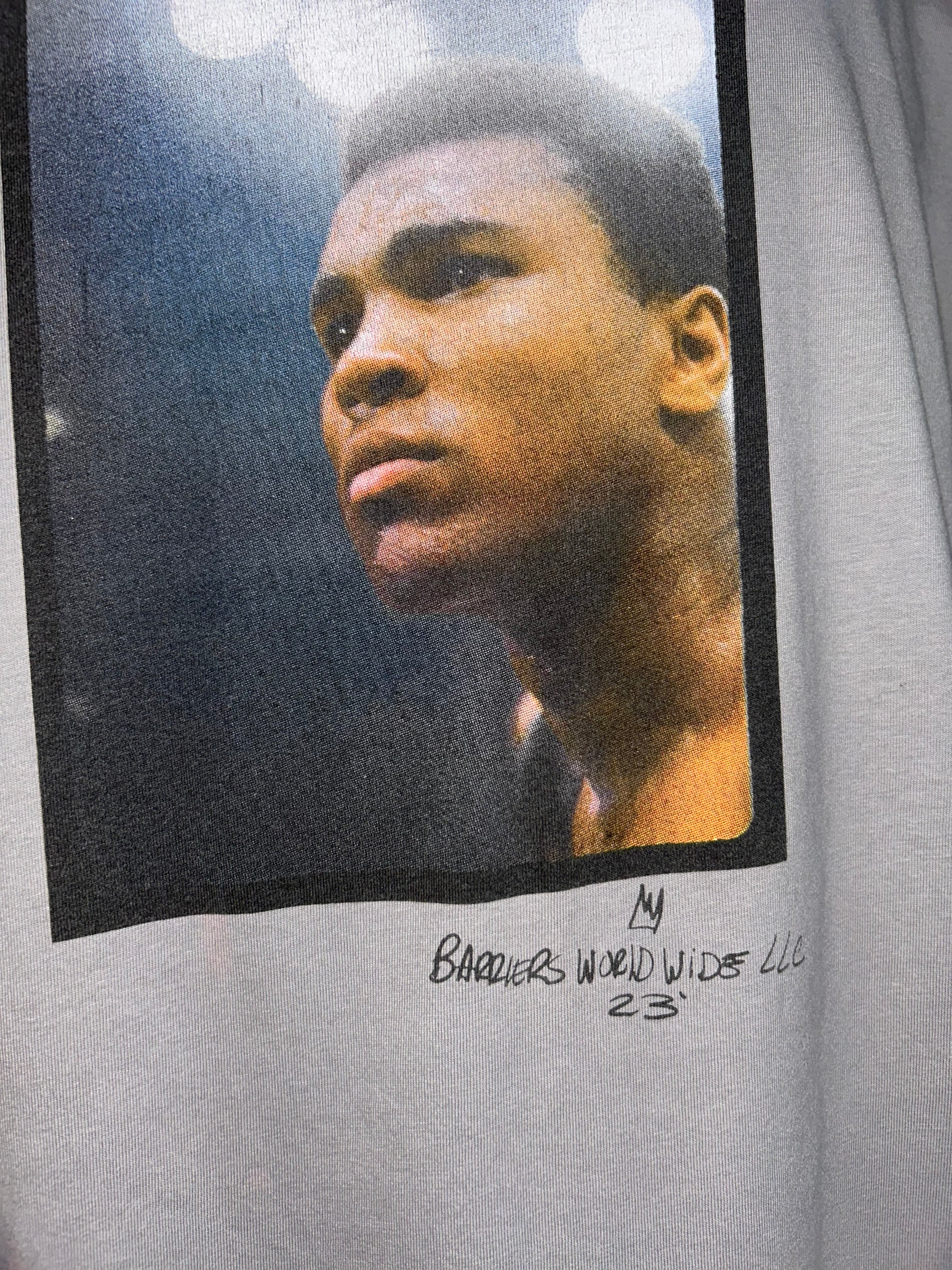 Barriers Worldwide Muhammad Ali  T Shirt Size XXL