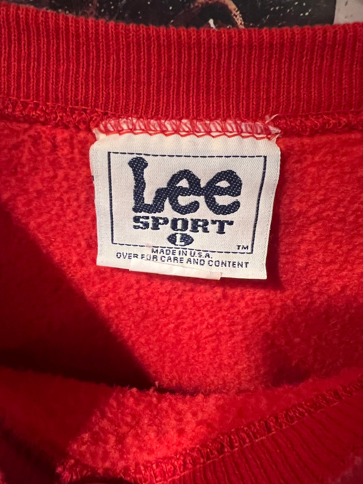 Men’s Lee Sport Ohio State Crewneck Size L