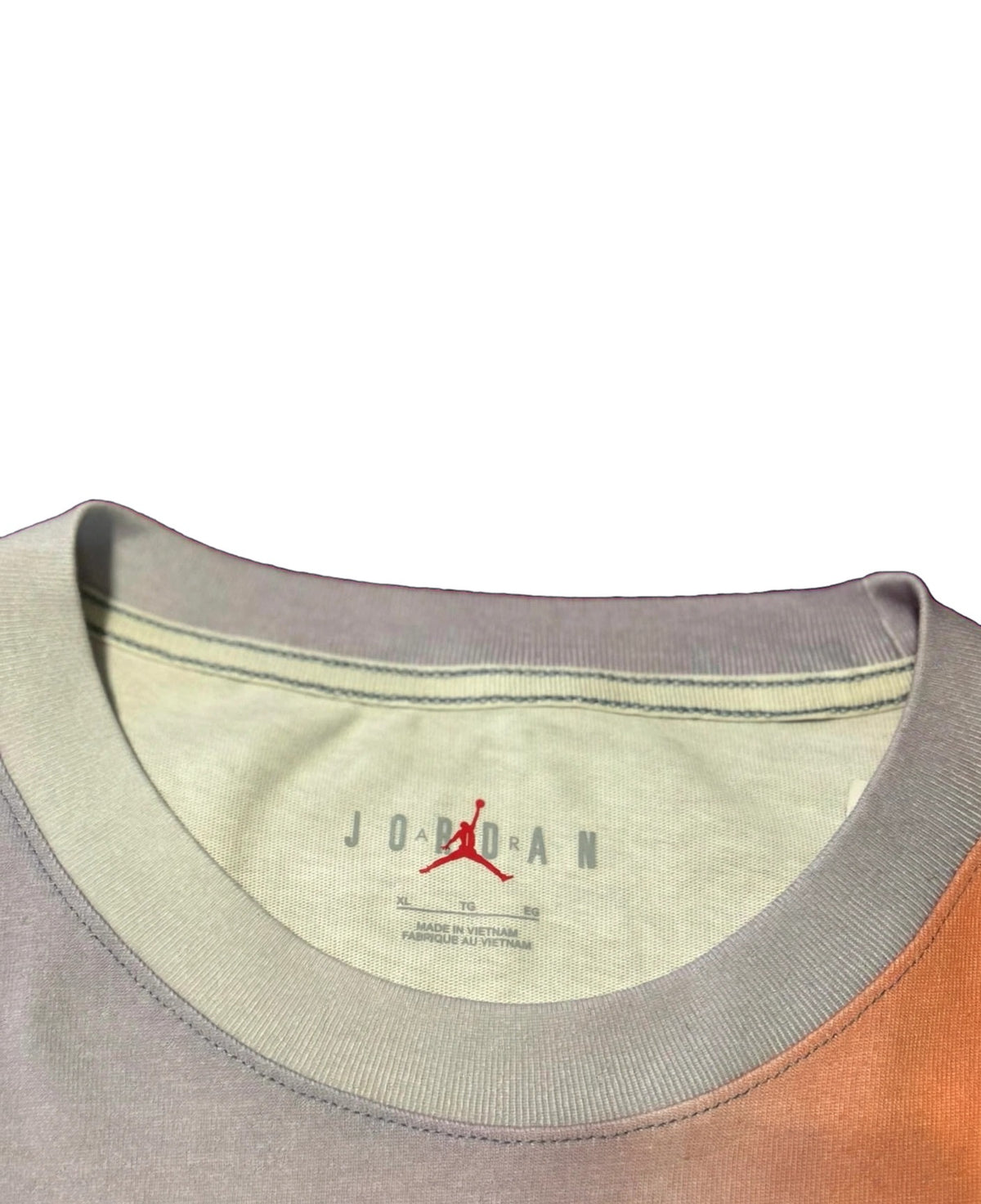 Air Jordan x J Balvin Tee Pink Glaze FJ6141-630 Multicolor Gradient XL NWT