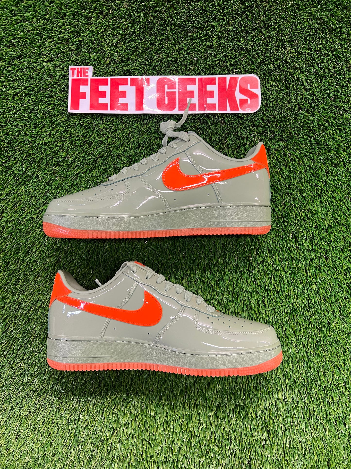 Men’s Air Force 1 Low Oil Green Size 9 Shoes Brand New