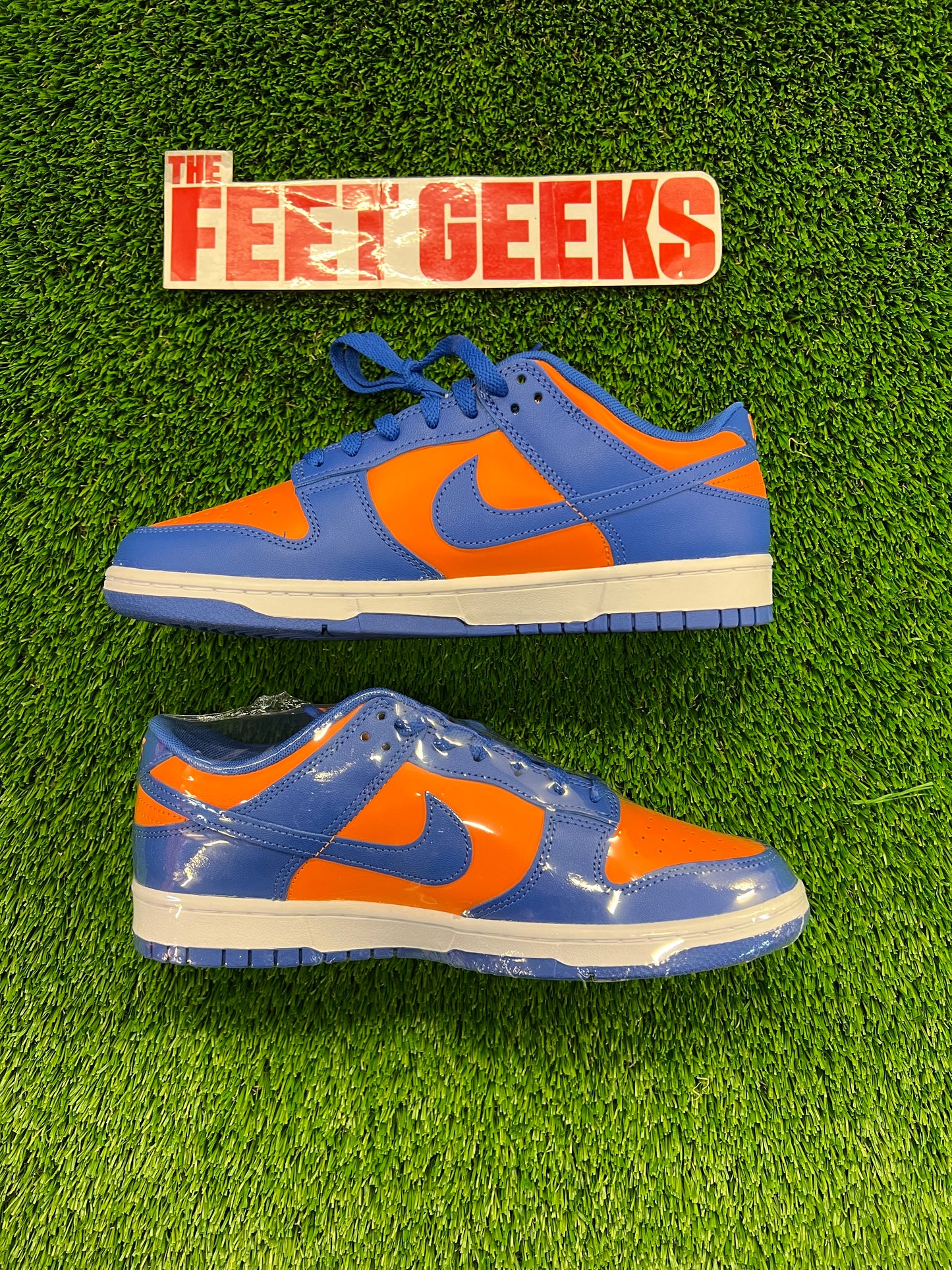 Men’s Nike Dunk Low Knicks Size 9.5 Shoes Brand New