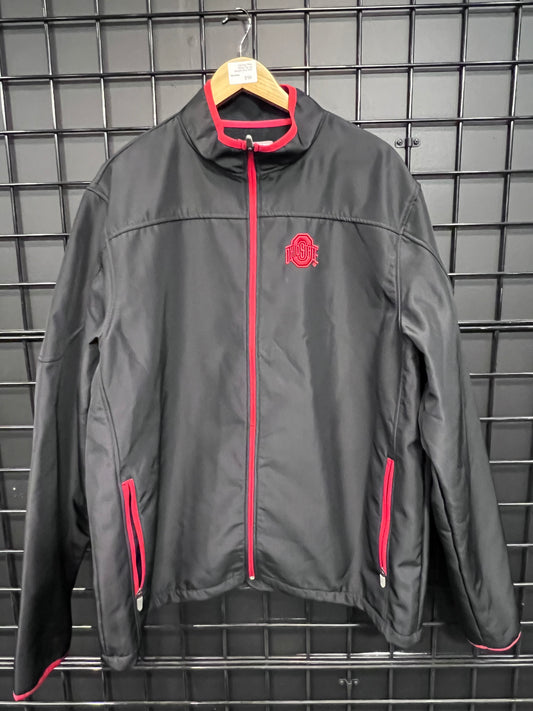 Men’s Varsity Ohio State Zip Up Jacket Size XXL