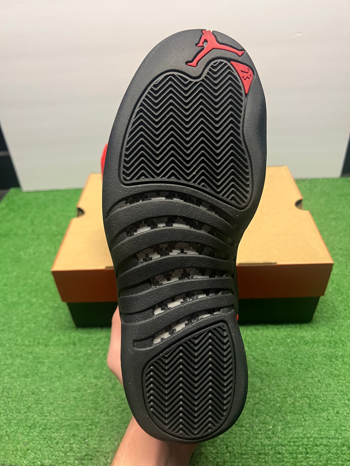 Men’s Air Jordan 12 Reverse Flu Game Size 9