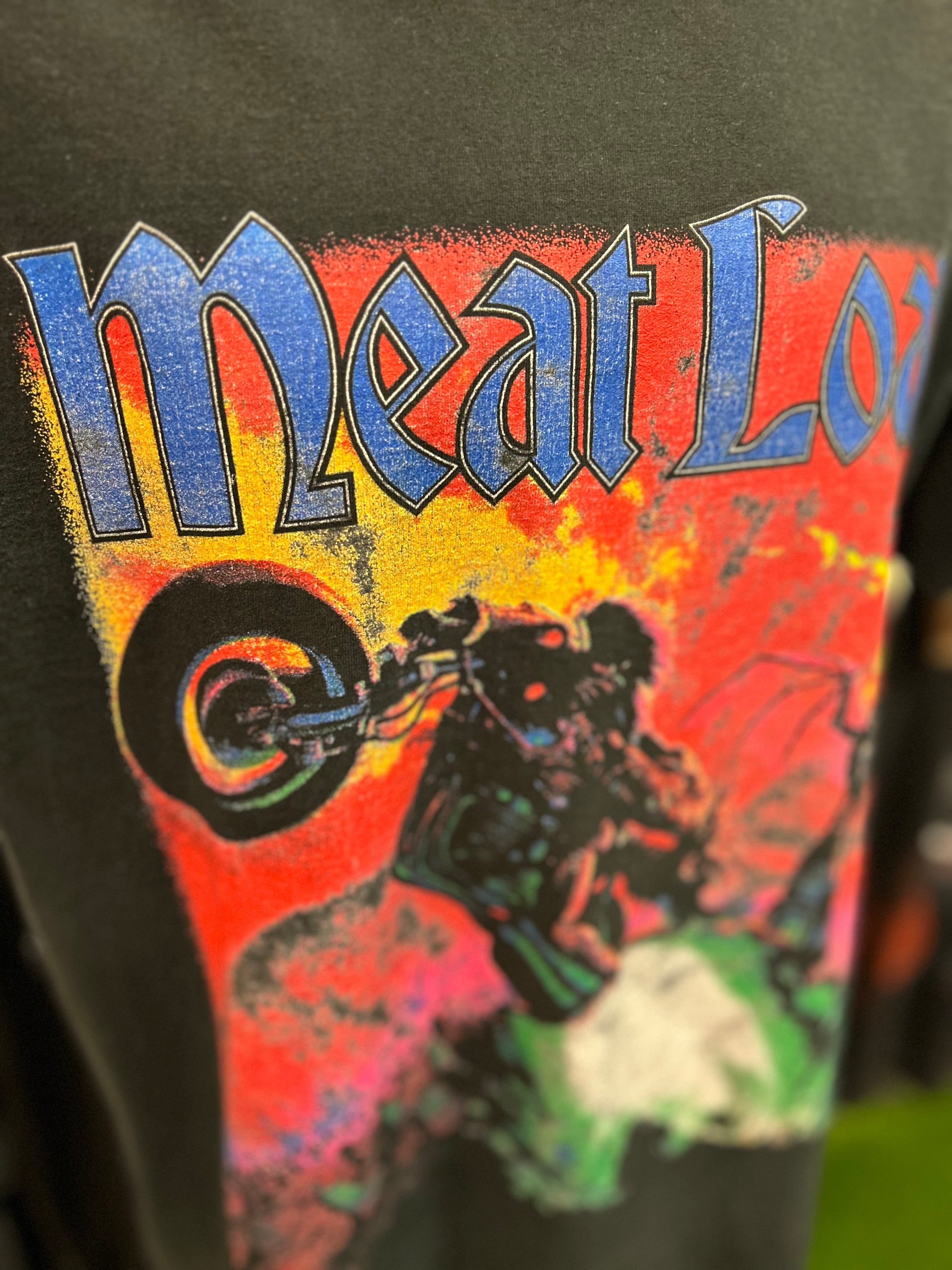 Vintage Meatloaf The Story Teller Tour T-Shirt Size L