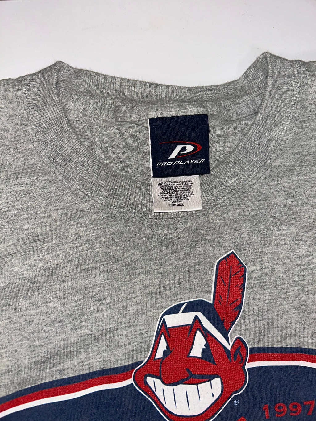 Cleveland Indians AL Central Champions 1999 T Shirt Size XL