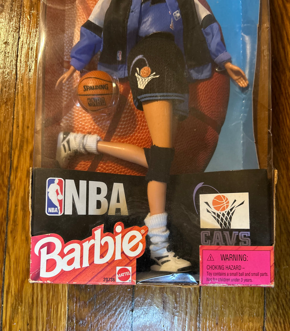 NBA Barbie Cleveland Cavaliers 1998 Mattel #20736 CAVS Sealed Vintage