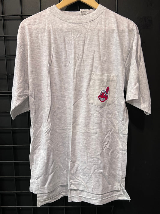 Cleveland Indians Pocket Tee Size L