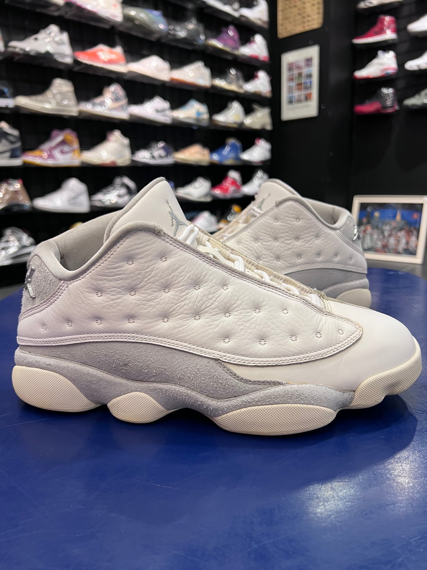 Men’s Air Jordan 13 Low Pure Platinum Size 10
