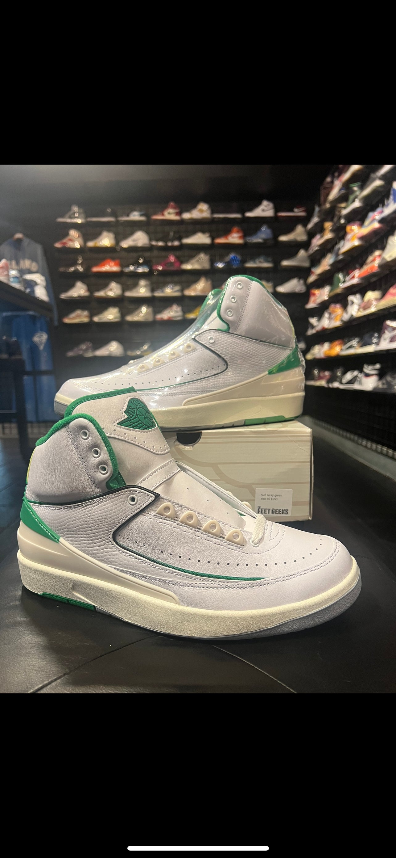 Air Jordan 2 Lucky Green Brand New