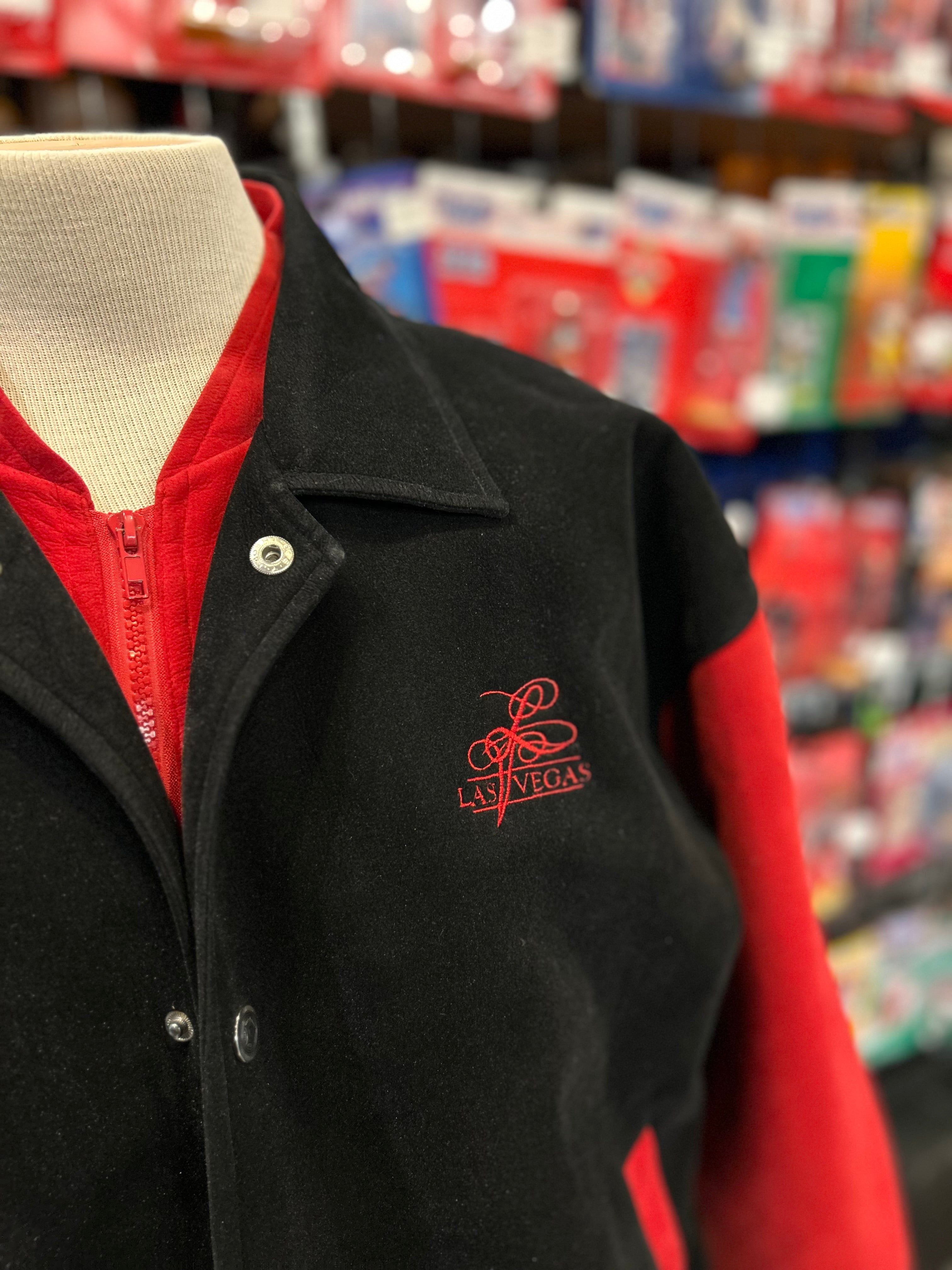 Vintage Jon Lauren Las Vegas Varsity Jacket Size XL Mens