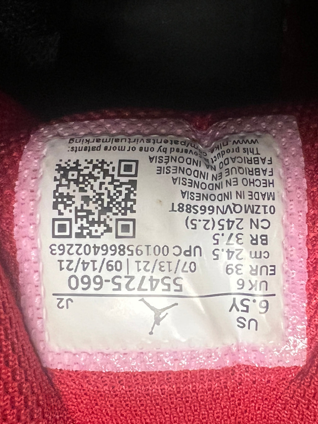 Gradeschool Air Jordan 1 Mid Size 6.5y