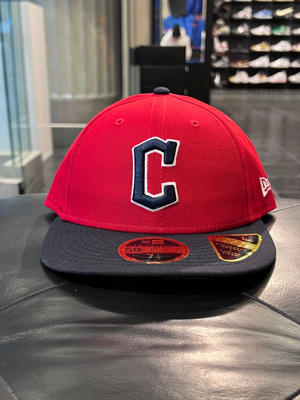New Era Cleveland Guardians Fitted Hat Size 7 1/2