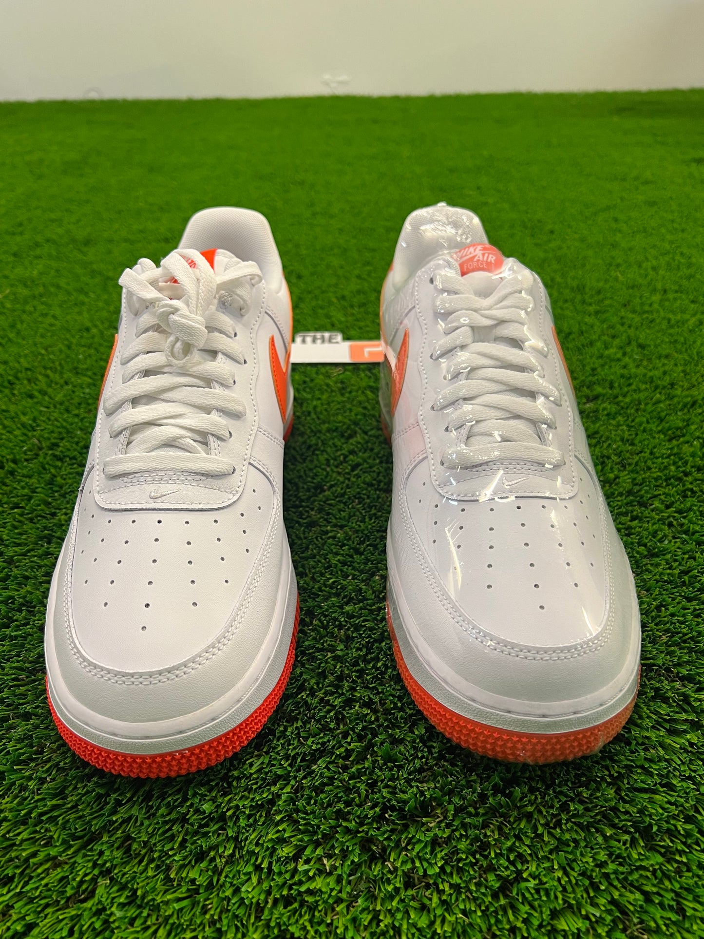 Men’s Air Force 1 Team Orange Size 12 Shoes Brand New