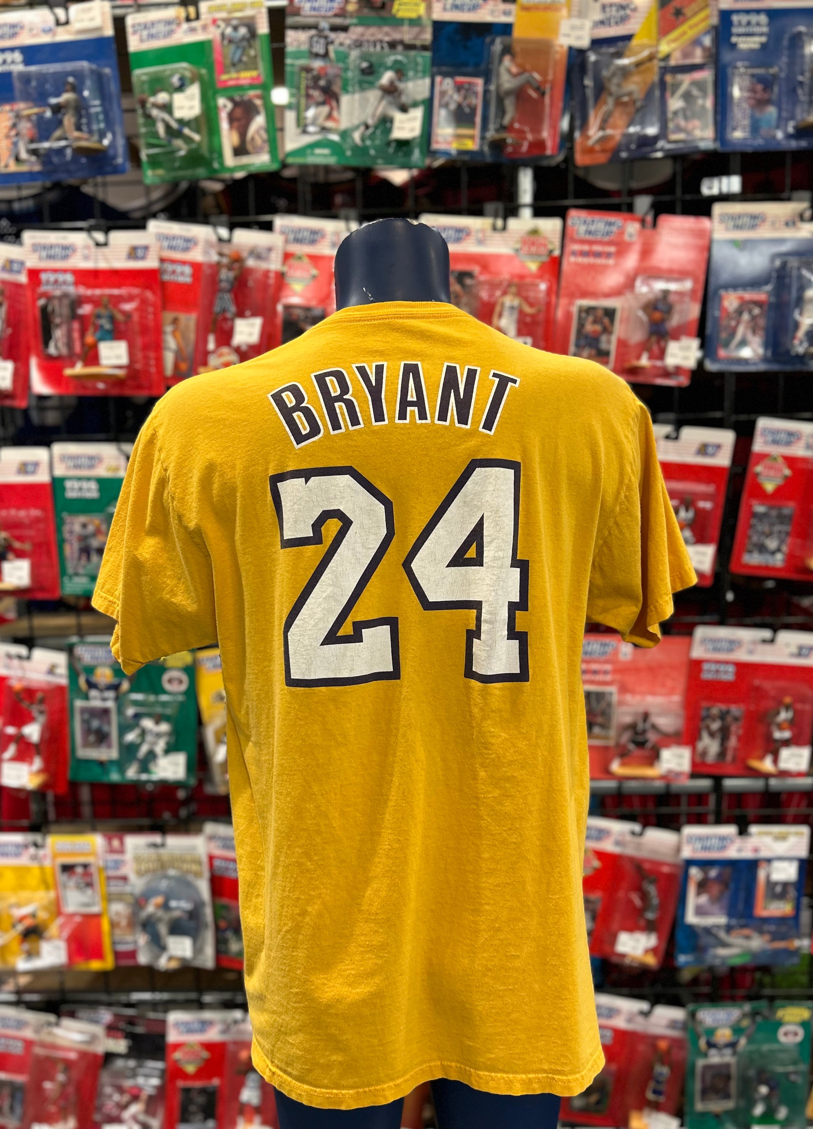 Adidas NBA Los Angeles Lakers #24 Kobe Bryant Jersey T-Shirt Size XL Men’s