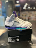 Air Jordan 5 Retro Grape Size 3y Gradeschool Kids Shoes