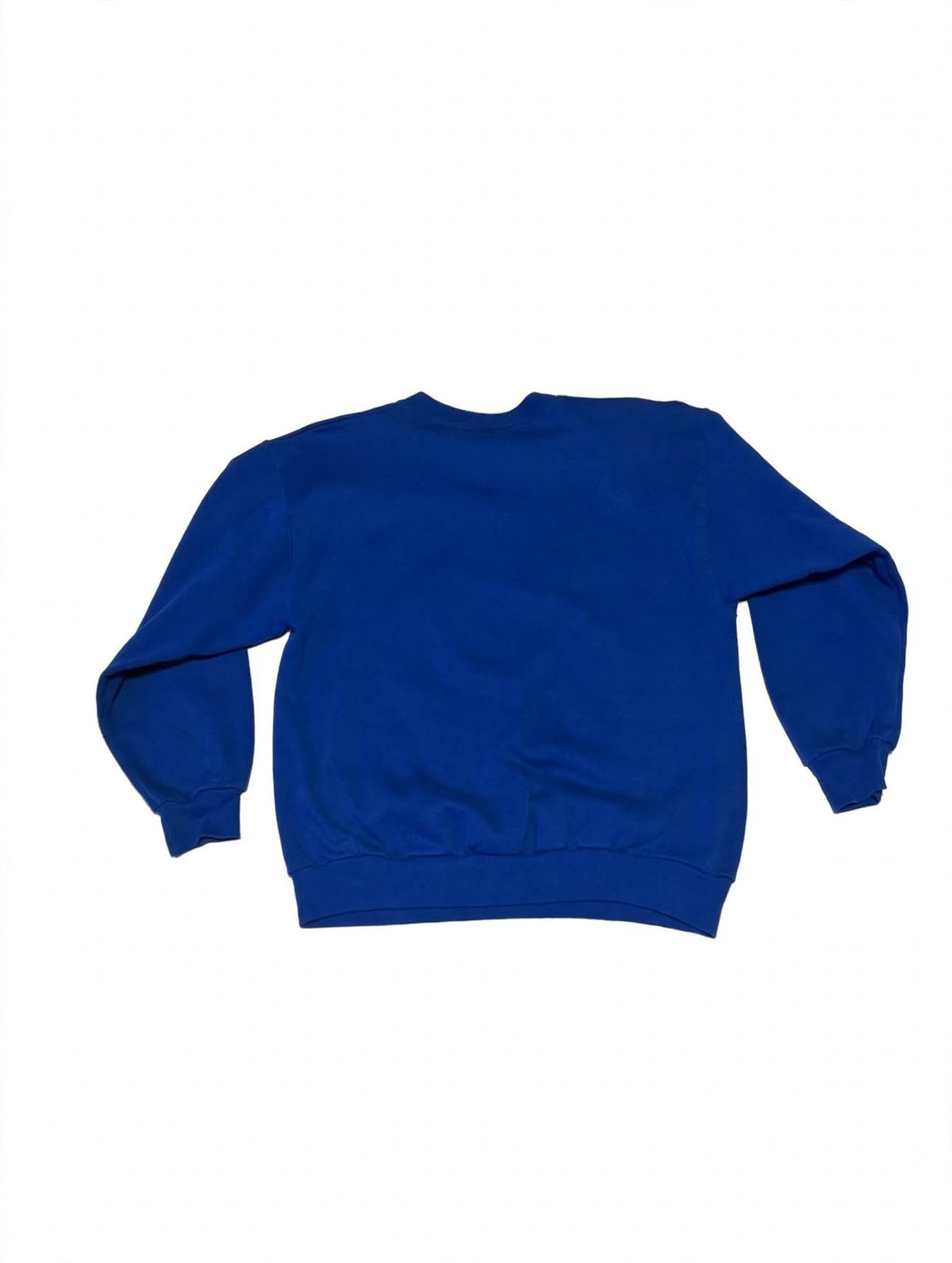 New York Giants Sweatshirt L Vintage 90s TRENCH USA Helmet Blue Crewneck