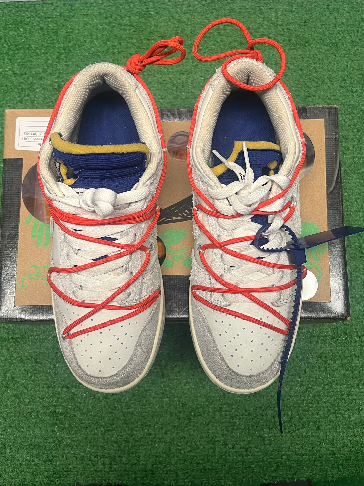 Men’s Nike Off-White Dunk Low Lot 13 Size 8