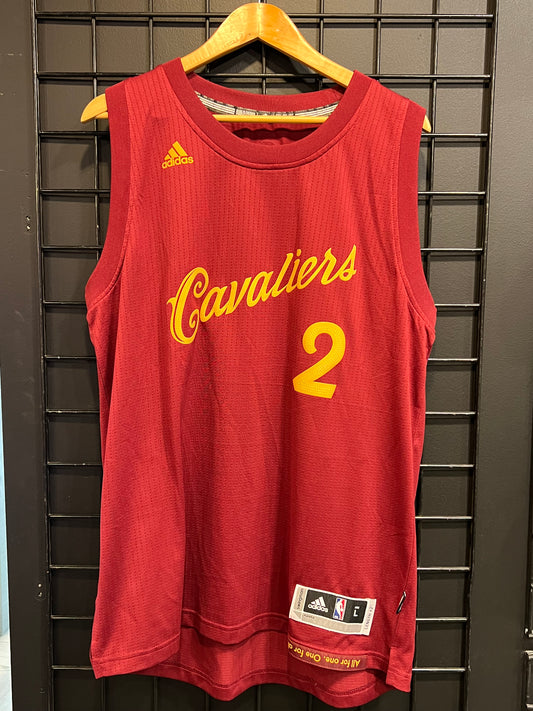 Men’s Cavs Kyrie Irving Christmas Jersey Size L