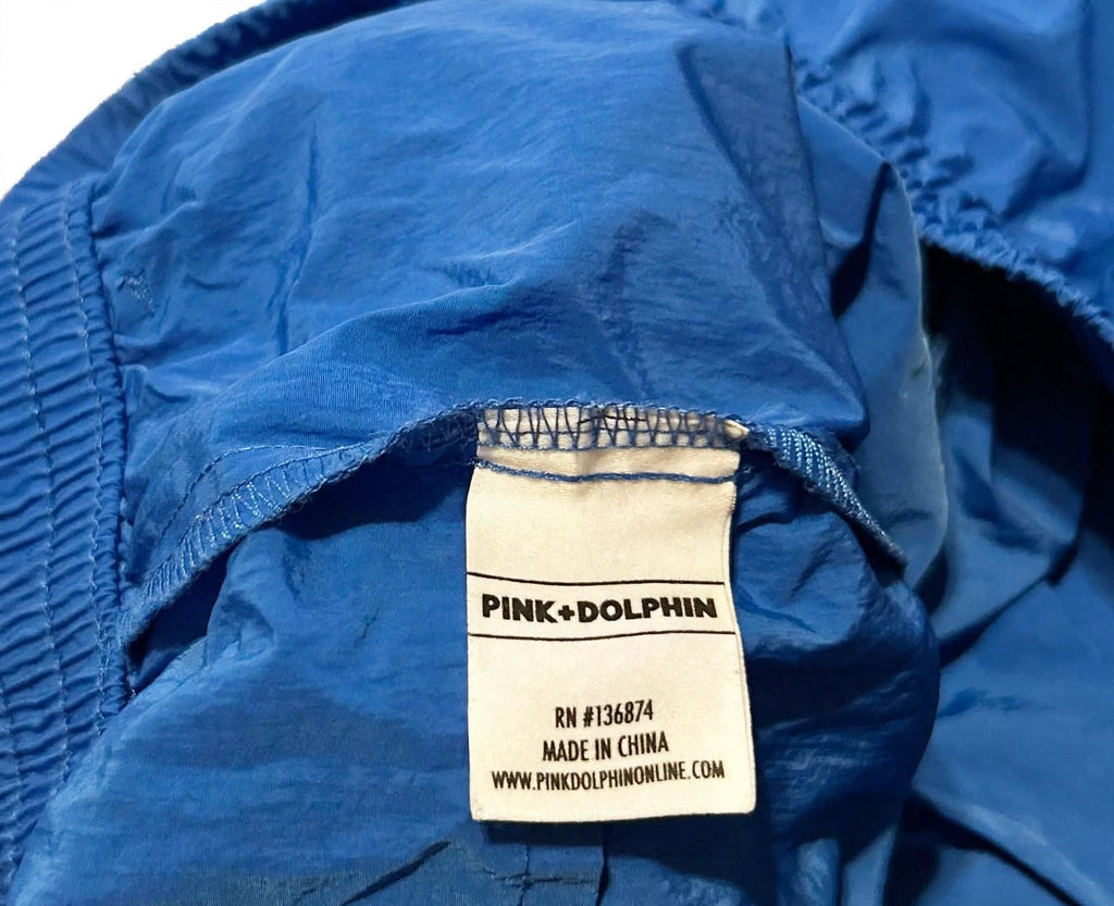 Pink Dolphin Flame Track Pants Mens XL Blue White Mint NWOT Wave Sport