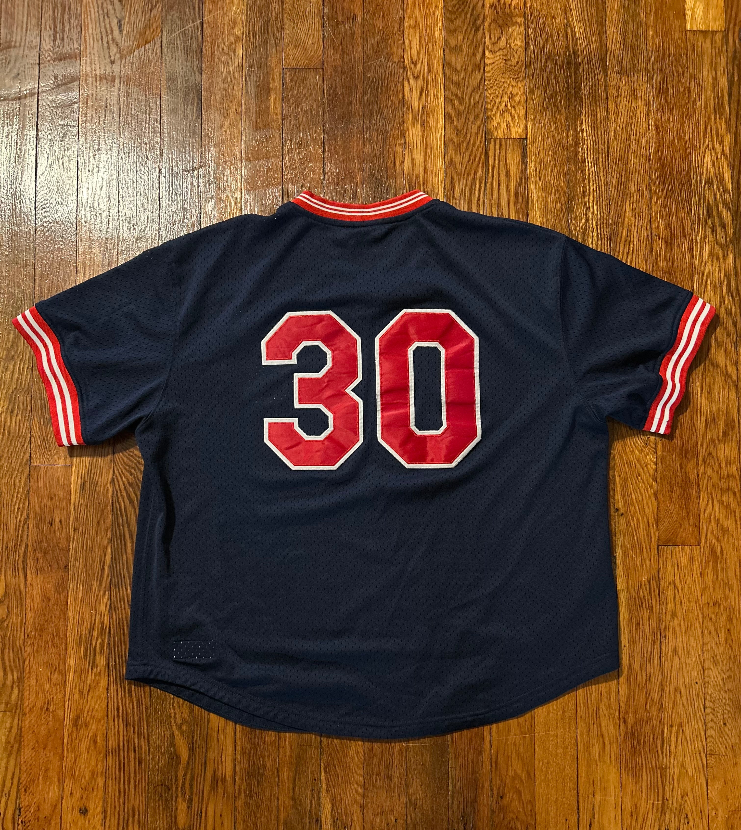 Cleveland Indians Joe Carter 1986 Mitchell & Ness Jersey