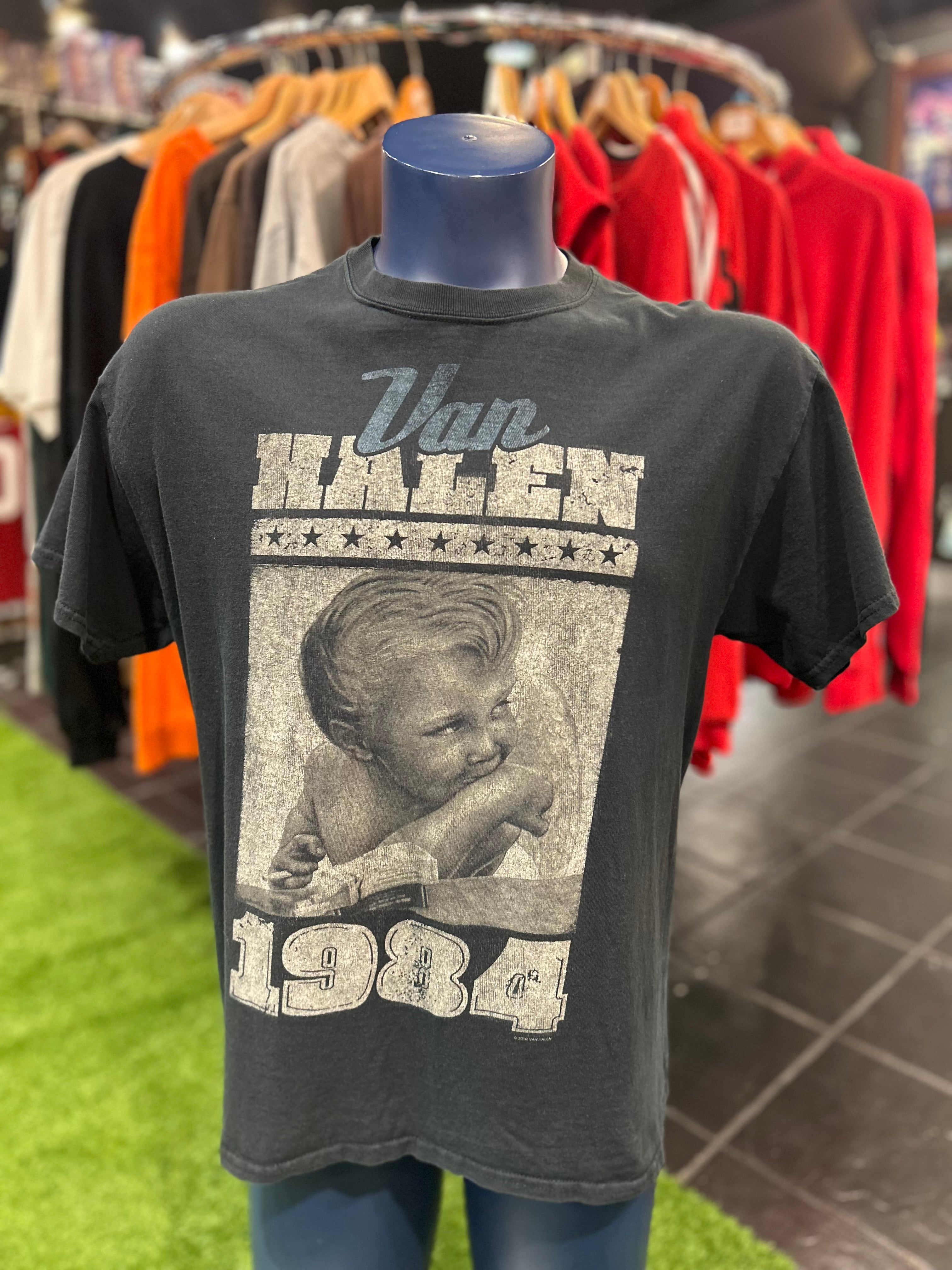 Van Halen 1984 Baby Tee Size Medium