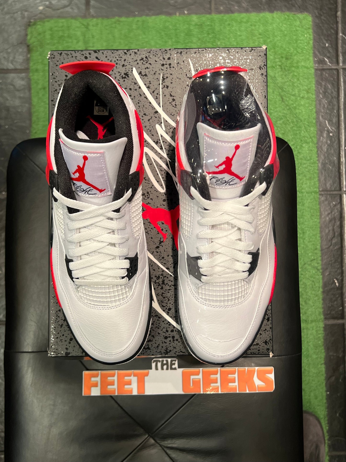 Men’s Air Jordan 4 Red Cement Brand New Shoes