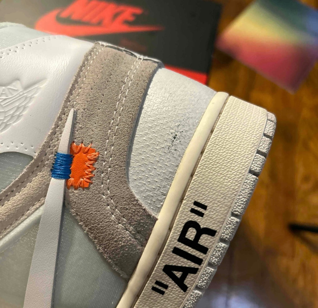 Virgil Abloh Archive x Air Jordan 1 Retro OG High Alaska Size 10 Men’s shoes