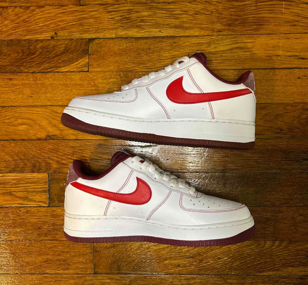 Nike Air Force 1 Low University Red Size 9 Men Shoes
