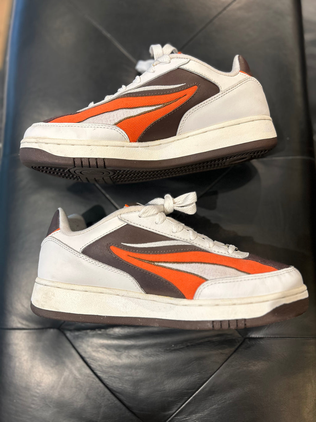 Reebok NFL Cleveland Browns Retro Low Top Size 8.5